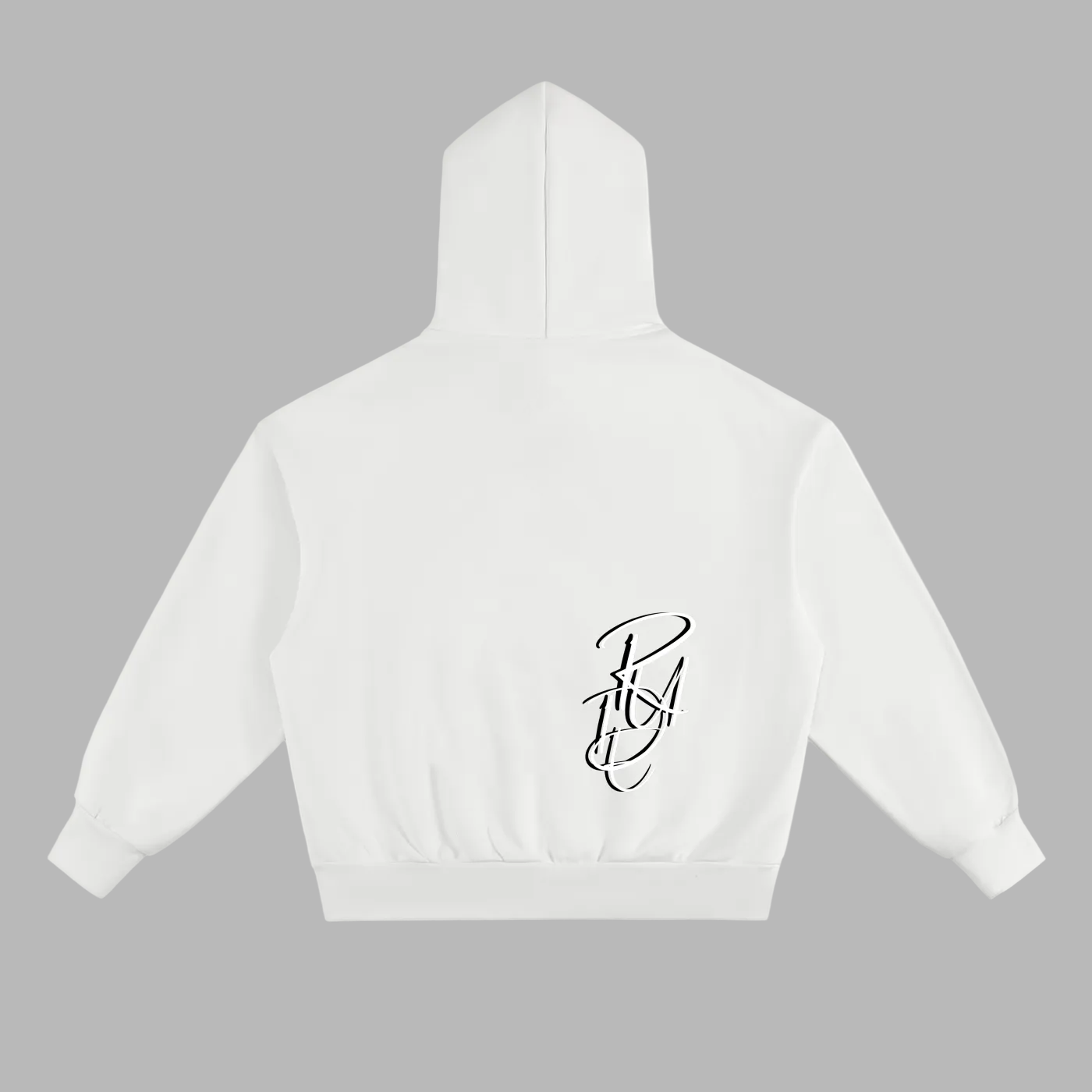 Simply Rude White Hoodie