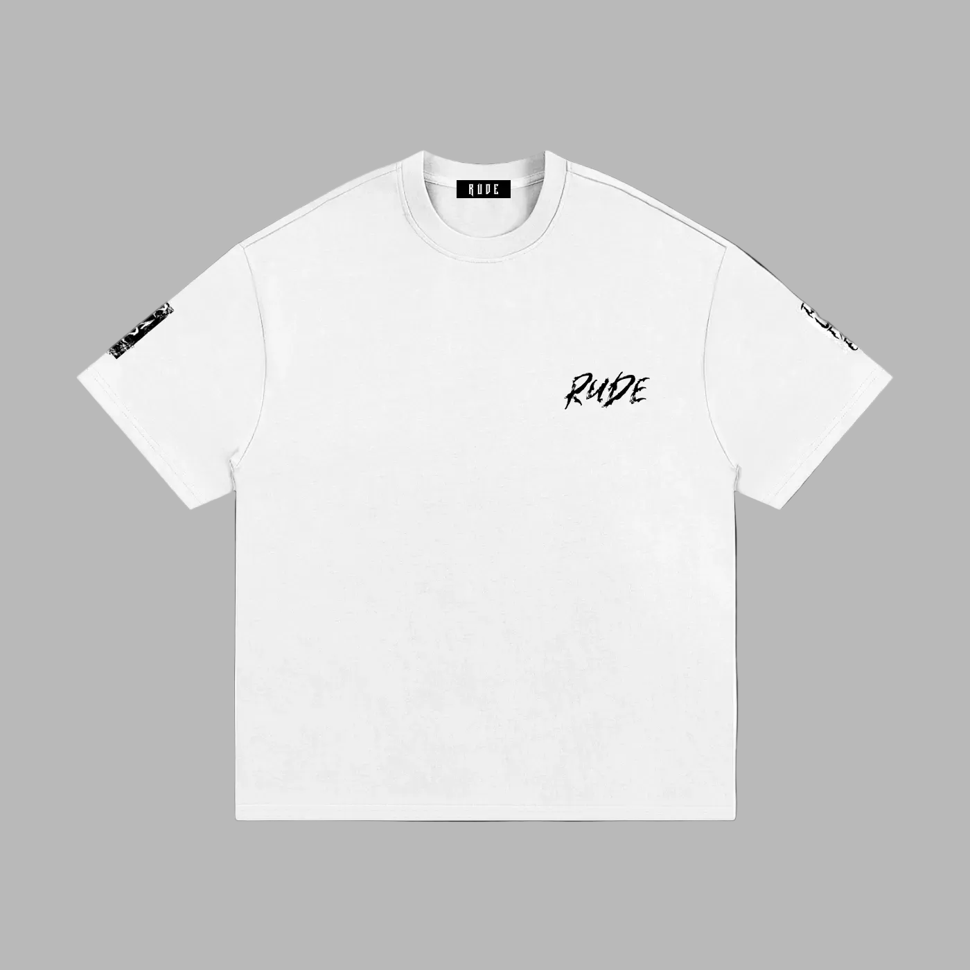 White Rude-Tee