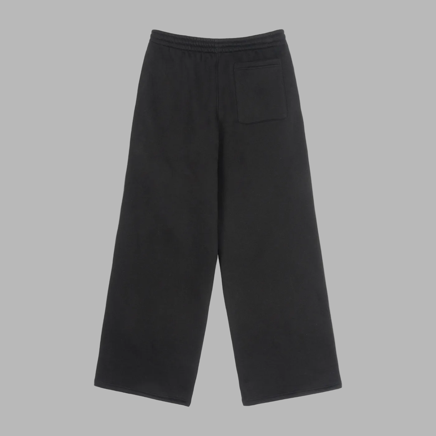 Fleece Drawstring Straight-Leg Sweatpants