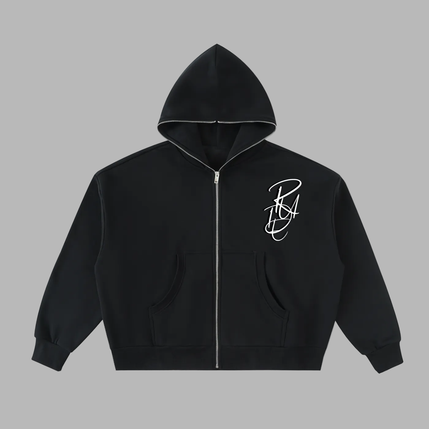 Premium Rude Flight Zip-Up Hoodie