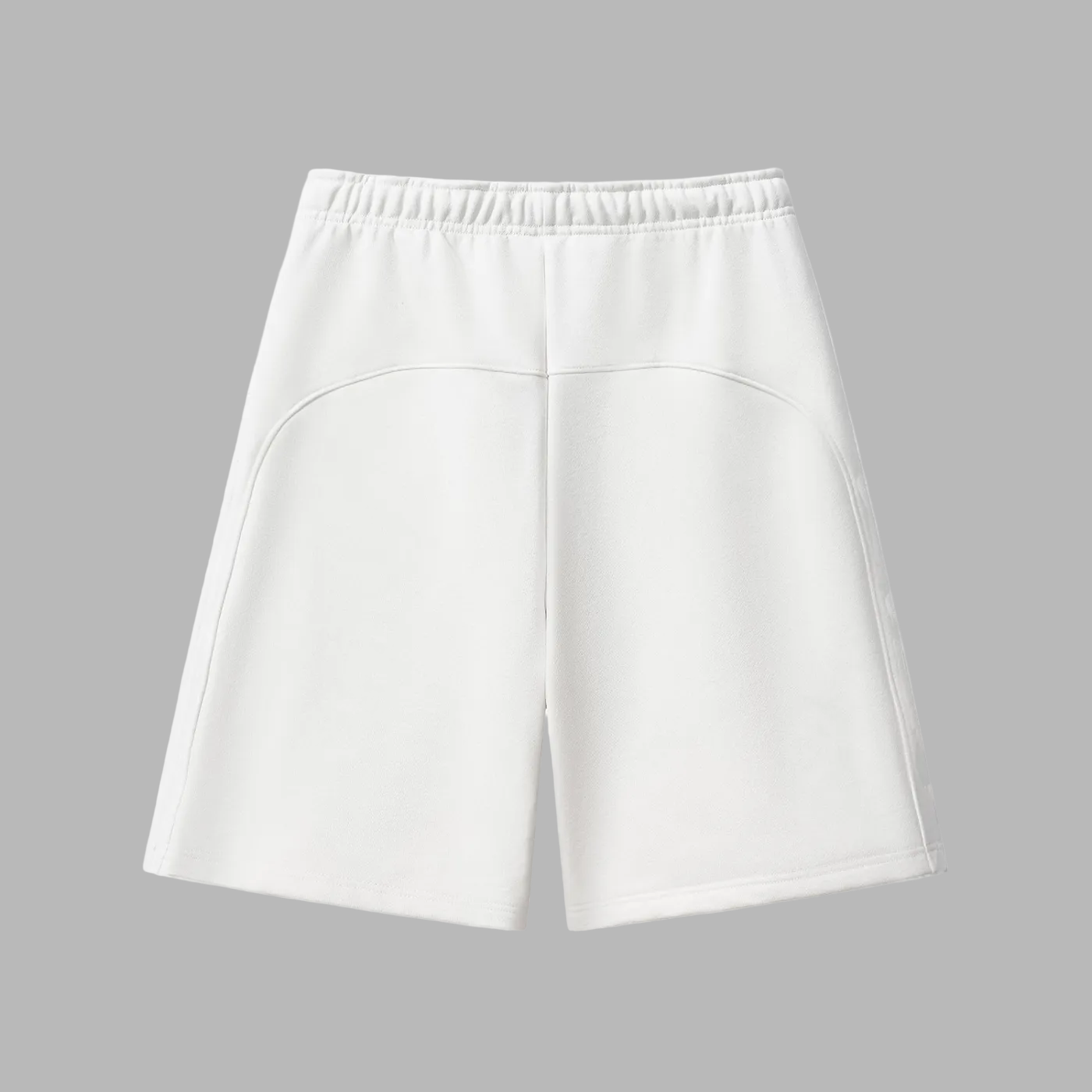 Wavy White Rude Shorts